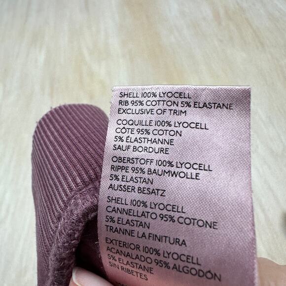 Anthropologie Mauve Cargo Pull On Urban Explorer Casual Jogger Pants Medium TALL - Picture 15 of 15